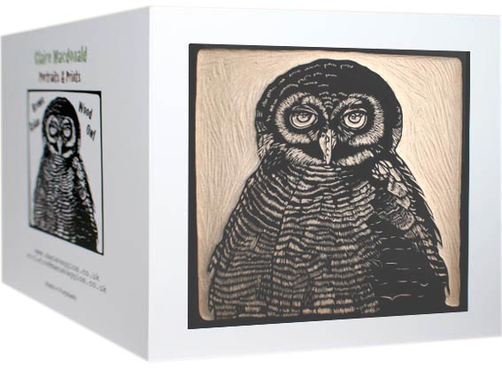 woodcut card photo